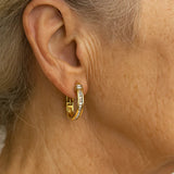 Aukso ir Deimantų Vintage Auskarai