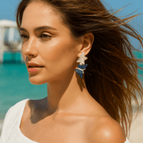 Emma | Drugelių auskarai