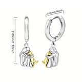 Louise | Bučinį simbolizuojantys auskarai