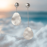 Pernille | Auksiniai lašeliniai auskarai